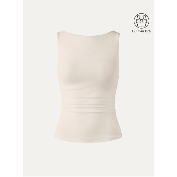 OGL Tops - OGL Elastic Open Back Bra Tank NWT SIZE S